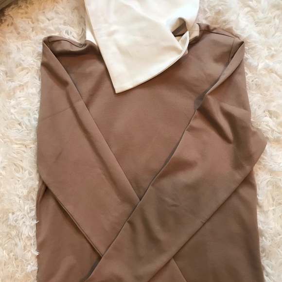 Ann Taylor Smock turtleneck long sleeve blouse - Picture 2 of 4